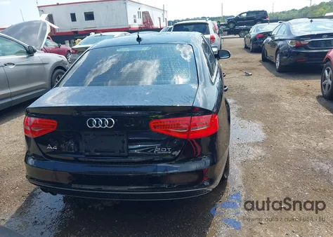 2016 Audi A4 2.0T Premium из США, поврежденный, VIN WAUBFAFLXGN015288